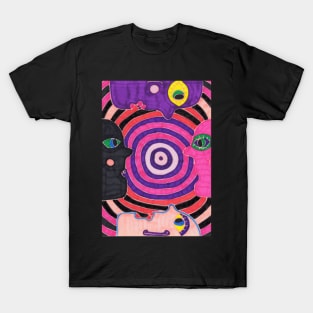 Four Faces T-Shirt